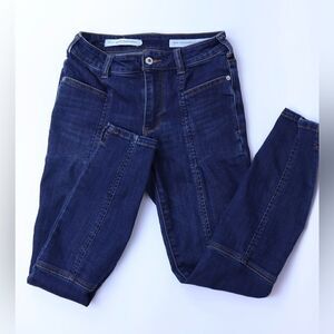 Anthropologie Pilcro and the Letterpress Women’s Dark Blue Skinny Jeans Size 26